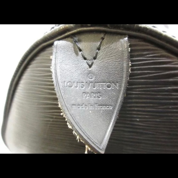 Louis Vuitton Black Epi Keepall 50 - Picture 7 of 8